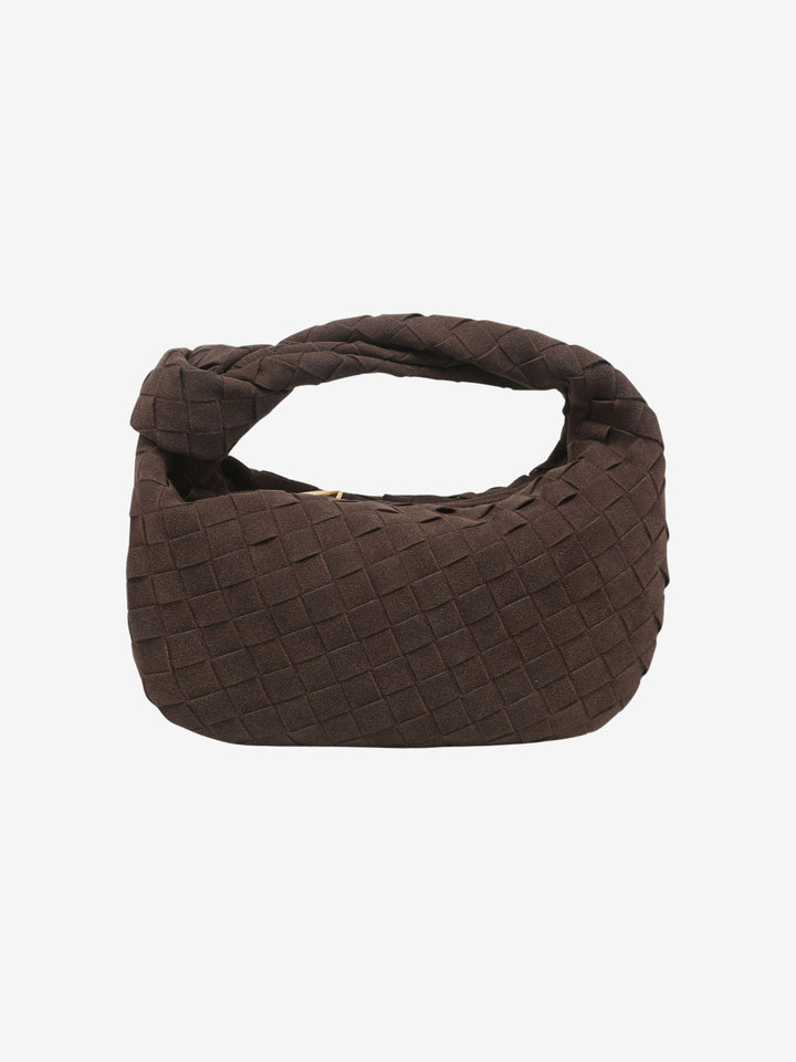 Renee | Soft Braided Mini Suede Bag