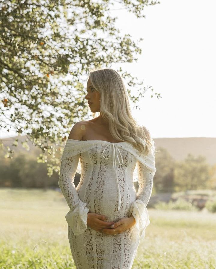 Ulrica | Meadowlace Maternity Gown