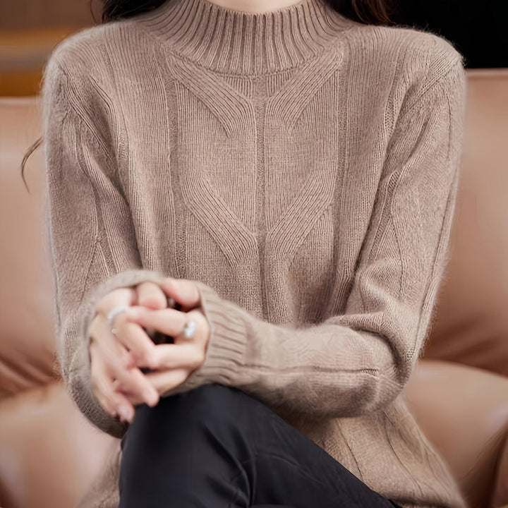 Karmen - Cozy Retro Knit Sweater