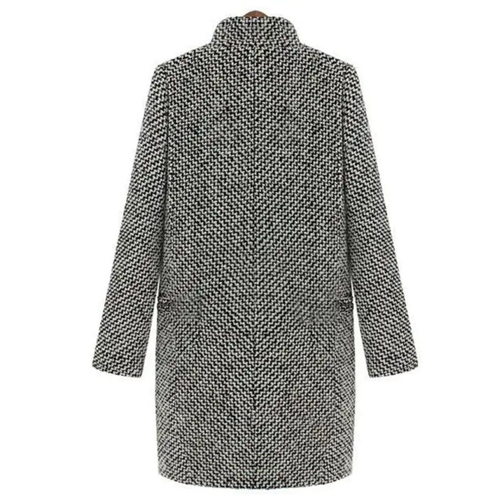 Fiona - Classic Houndstooth Coat