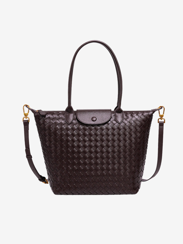 Isabelle | Braided Spacious Everyday Tote