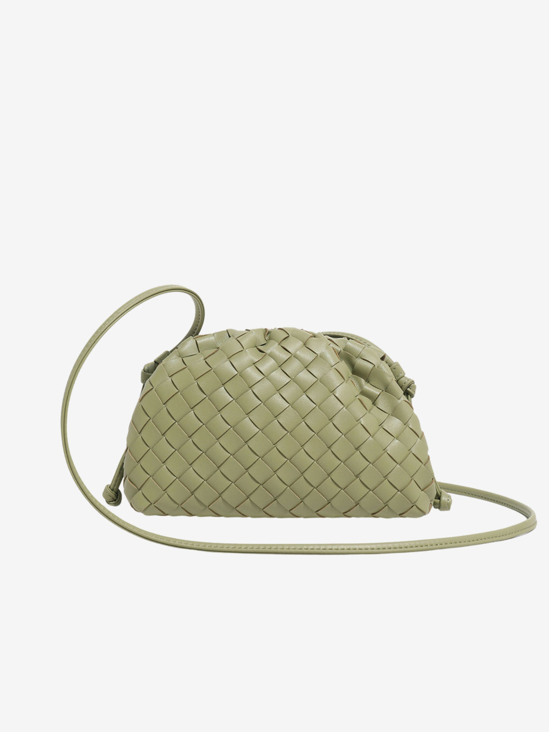 Heleina | Sleek Braided Crossbody Bag