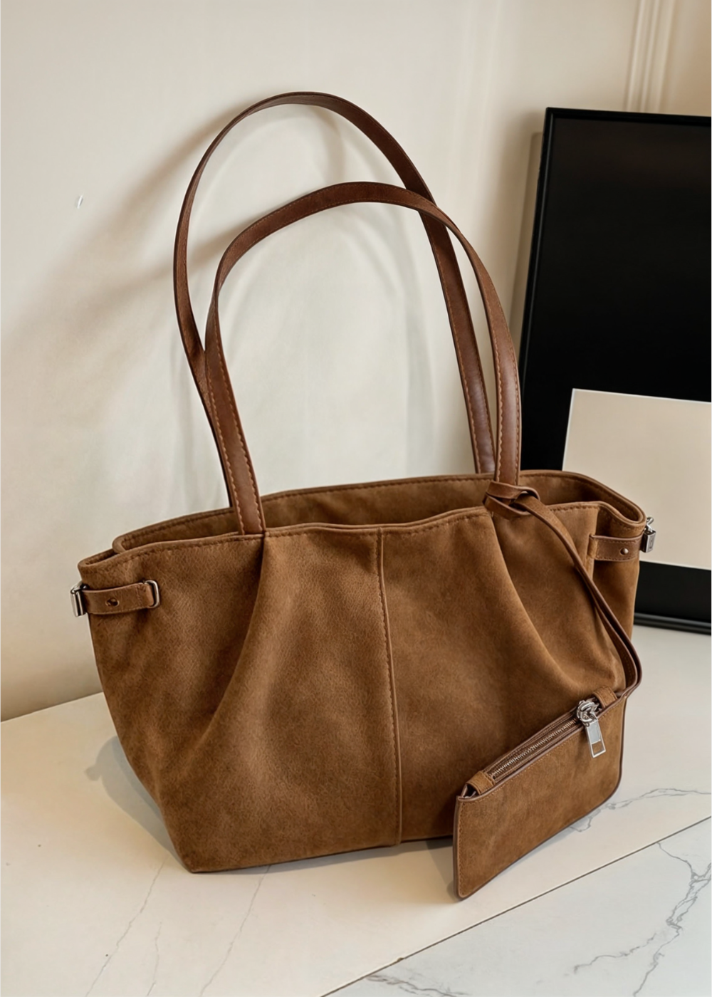 Suede BB Arden Bag