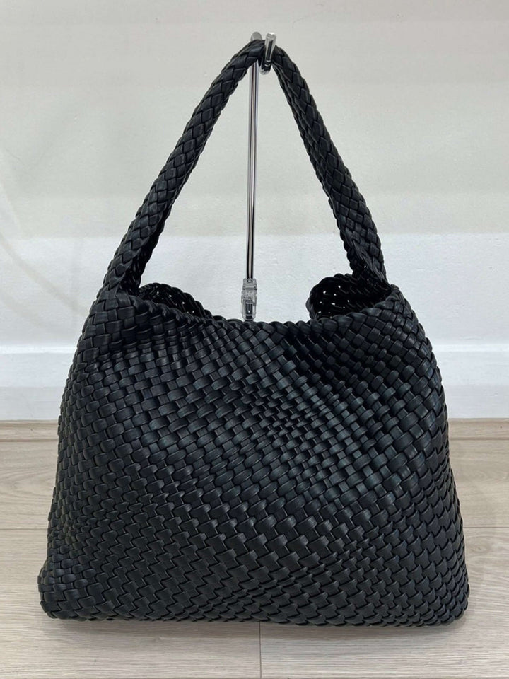 Luna | Chic Oversized Woven Hobo Bag