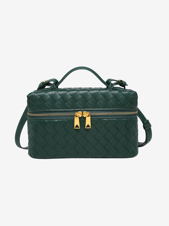 Juliette | Polished Structured Woven Bag