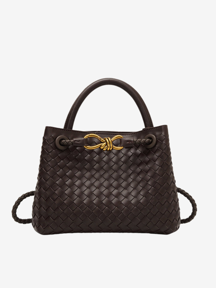 Eloise | Textured Compact Woven Bag