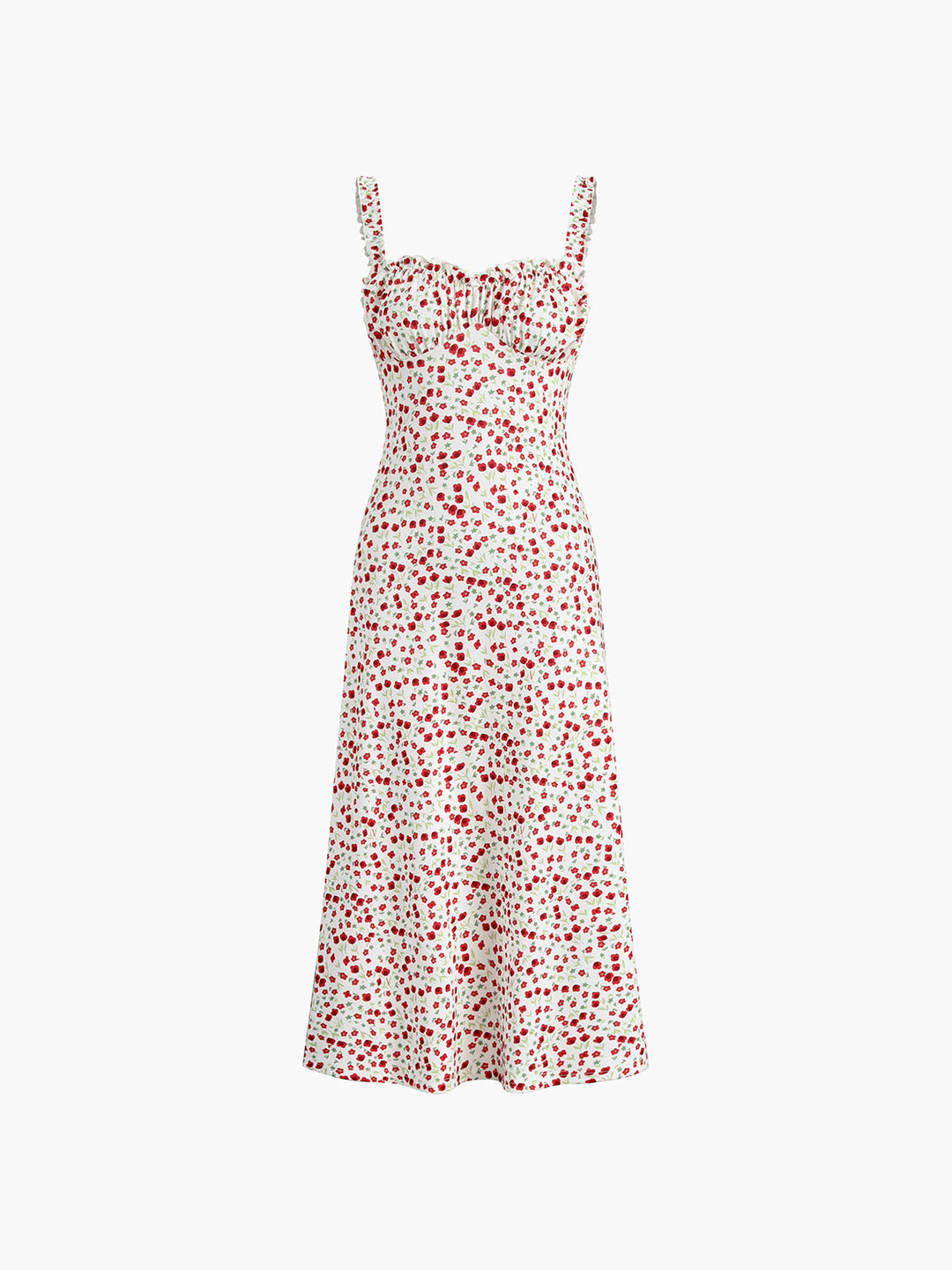 Elenar™ Floral Elegance Midi Dress – Romantic Style with All-Day Comfort (50% OFF!)