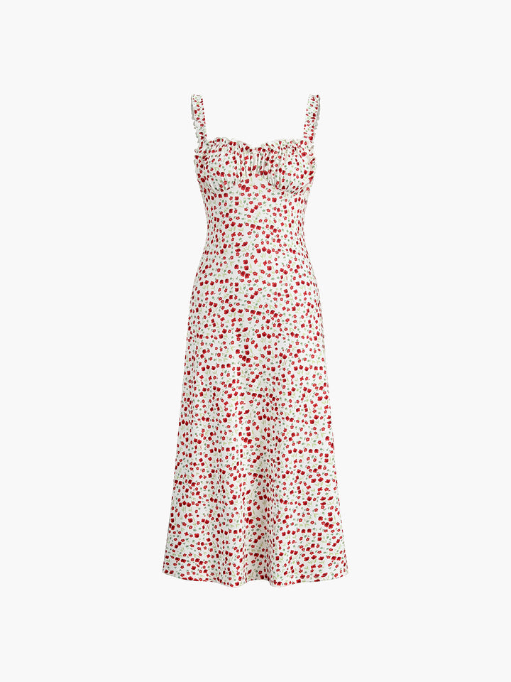 Elenar™ Floral Elegance Midi Dress – Romantic Style with All-Day Comfort (50% OFF!)
