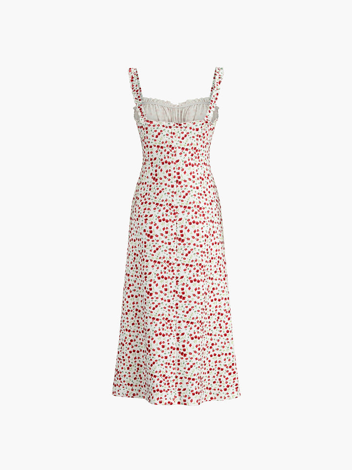 Elenar™ Floral Elegance Midi Dress – Romantic Style with All-Day Comfort (50% OFF!)