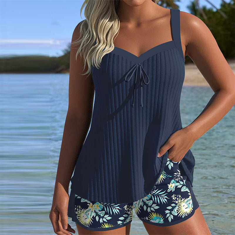 Daphne - Striped Beach Set