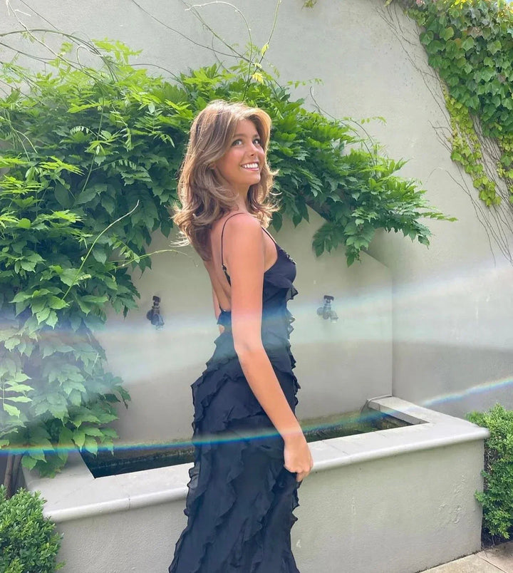 Demetria | Stunning Ruffled Dress