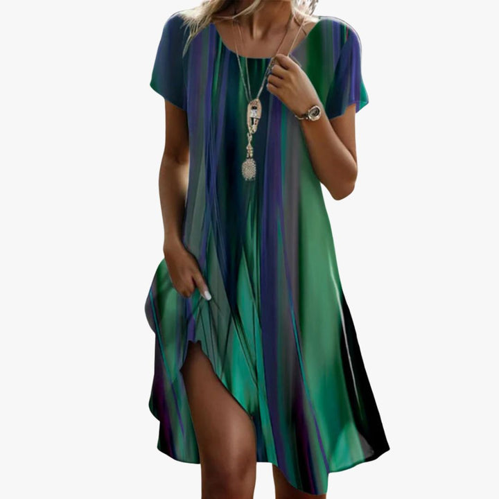 Gretchen - Gradient Boho Dress