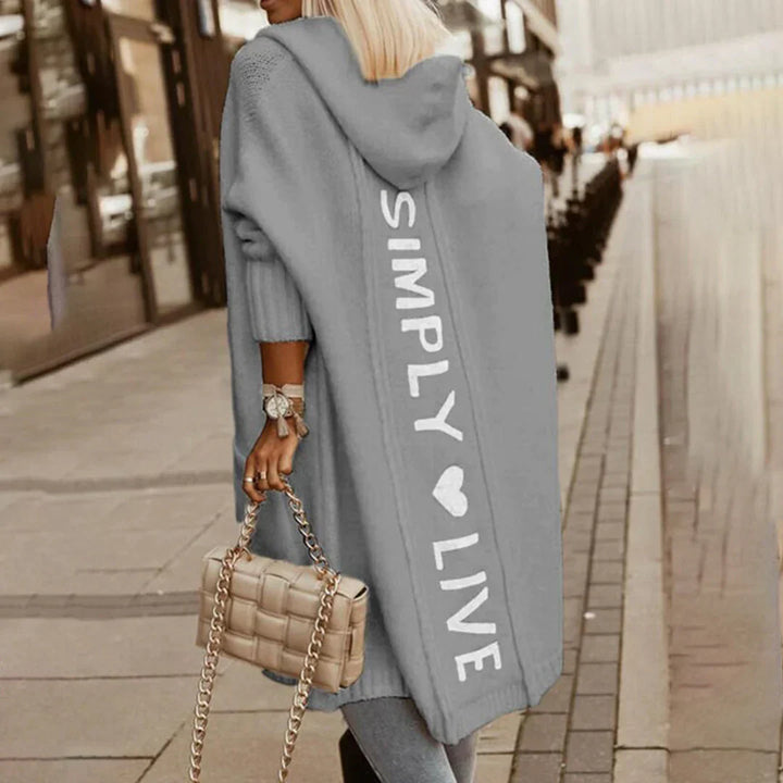 Jamie | Extended Length Hooded Cardigan