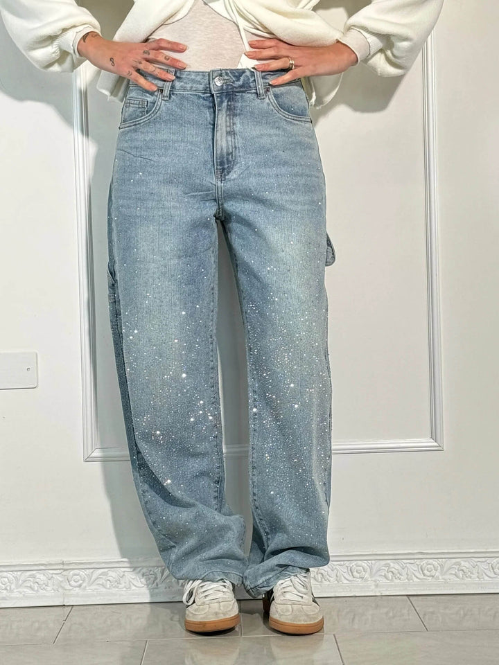 Gertrud™ Glitter Jeans (50% OFF)