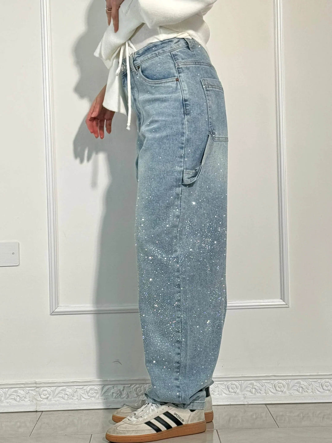 Gertrud™ Glitter Jeans (50% OFF)