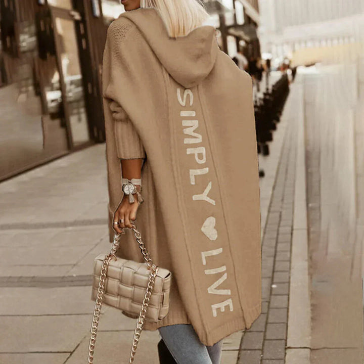 Jamie | Extended Length Hooded Cardigan