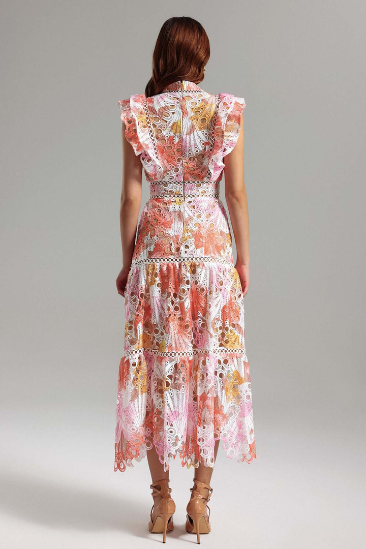 SELENA™ Hollow Maxi Dress – Elegant Sophistication with a Modern Twist