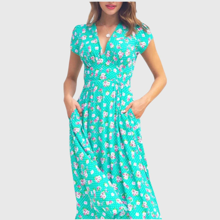 Imke - Floral Midi Dress