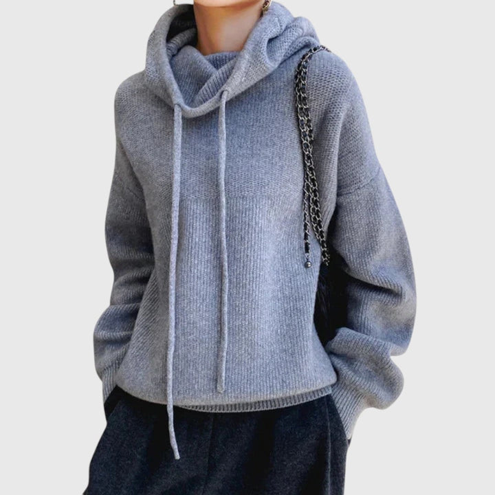 Eden - Drawstring Turtleneck Sweater