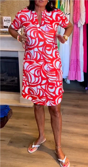 Kiara - Tropical Bliss Floral Dress