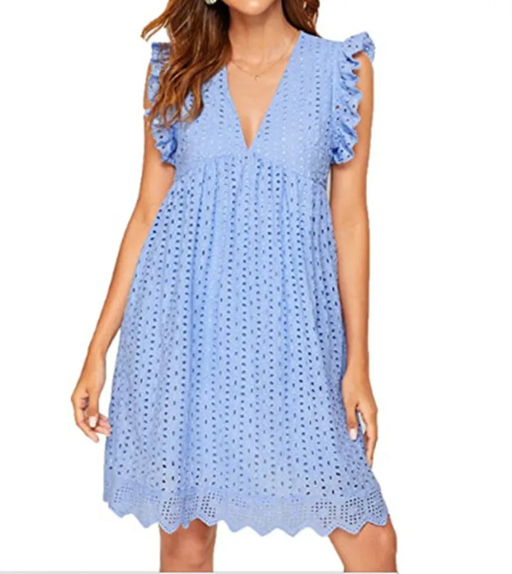 Hedy - Elegant V-Neck Dress (50% OFF!)