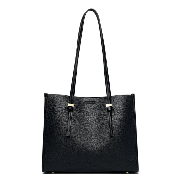Elegant everyday bag with a leather look