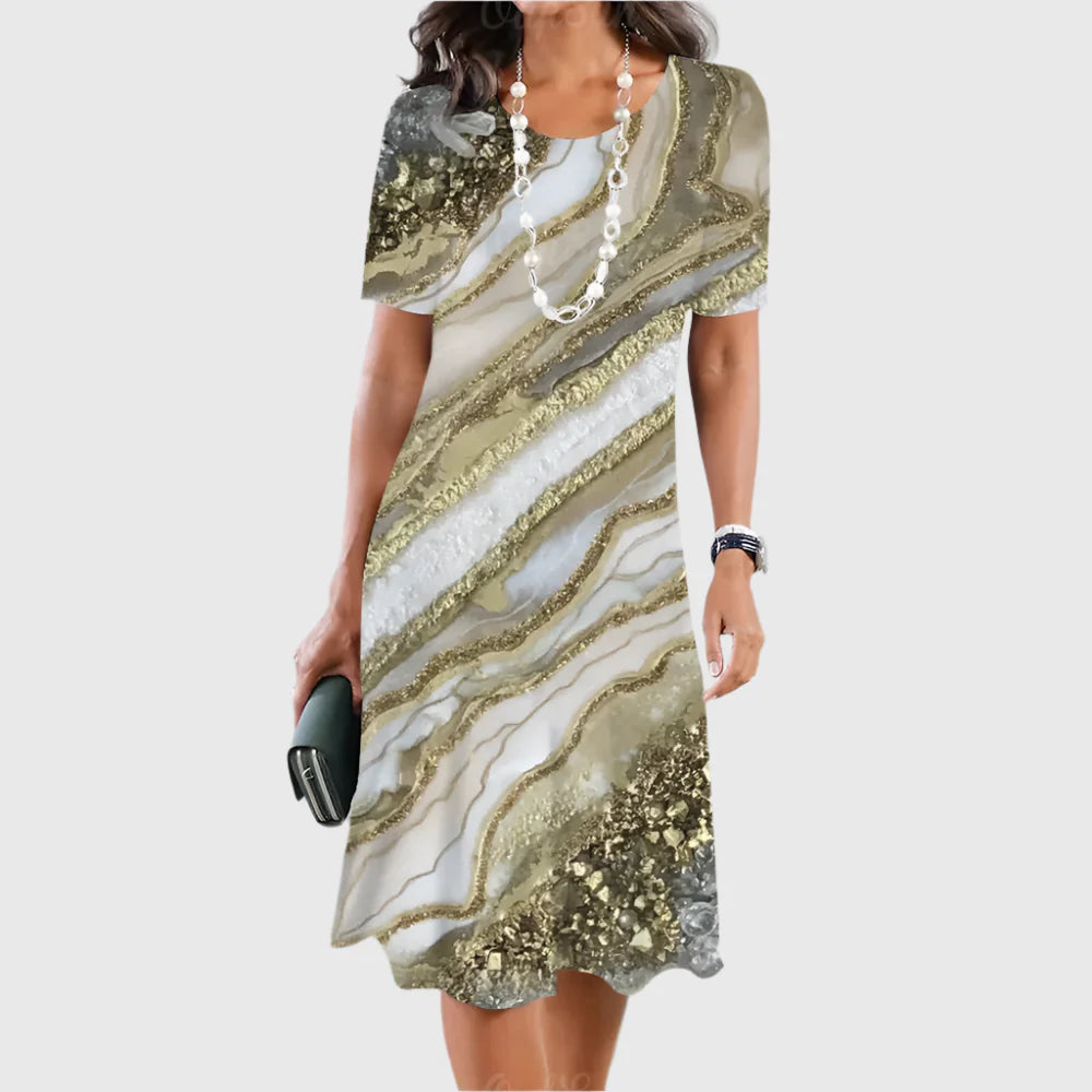 Limande - Elegant Tummy Covering Dress