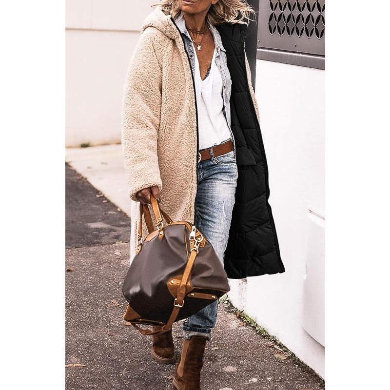 Manon - Elegant Reversible Coat for Women