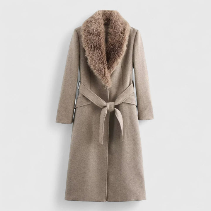 Evelyn – Belted Winter Coat