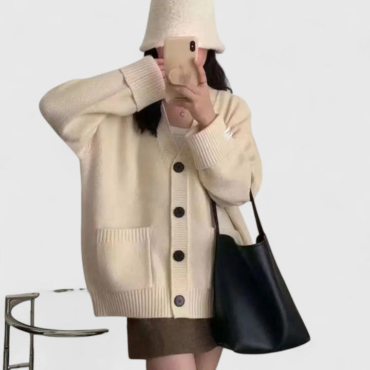 Elena - Oversized Knitted Cardigan