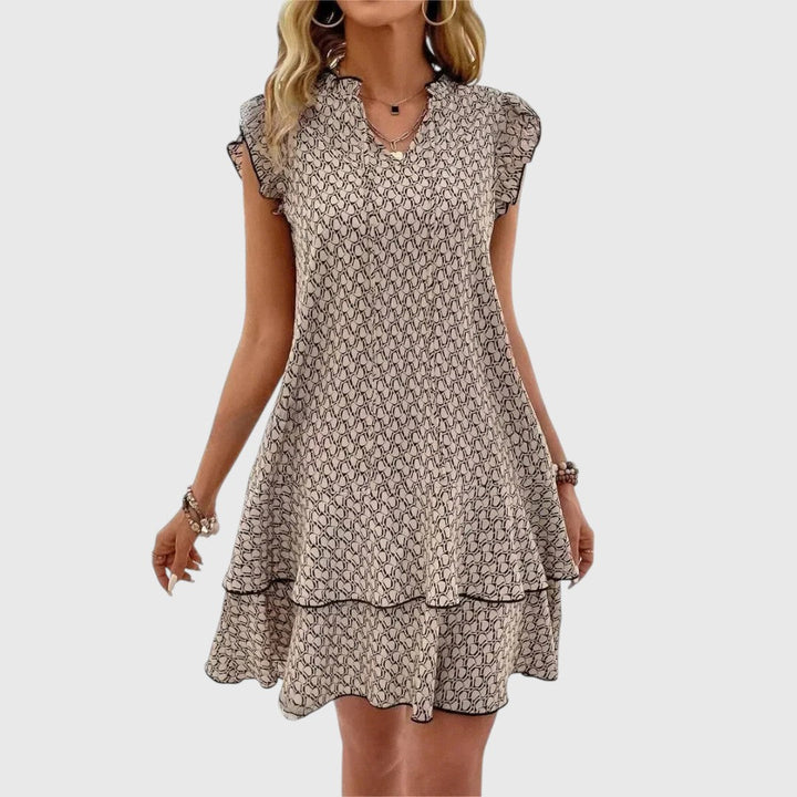 Ivy - Elegant Floral Dress