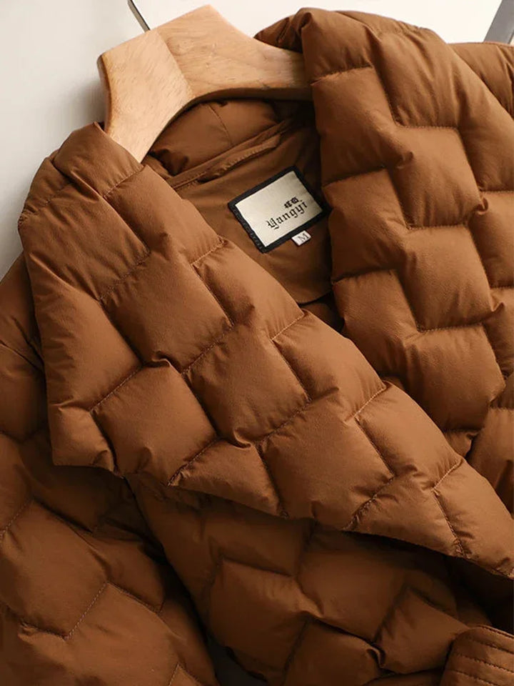 Freya™ Ultra-Warm Puffer Coat – Flattering, Lightweight & Winter-Ready