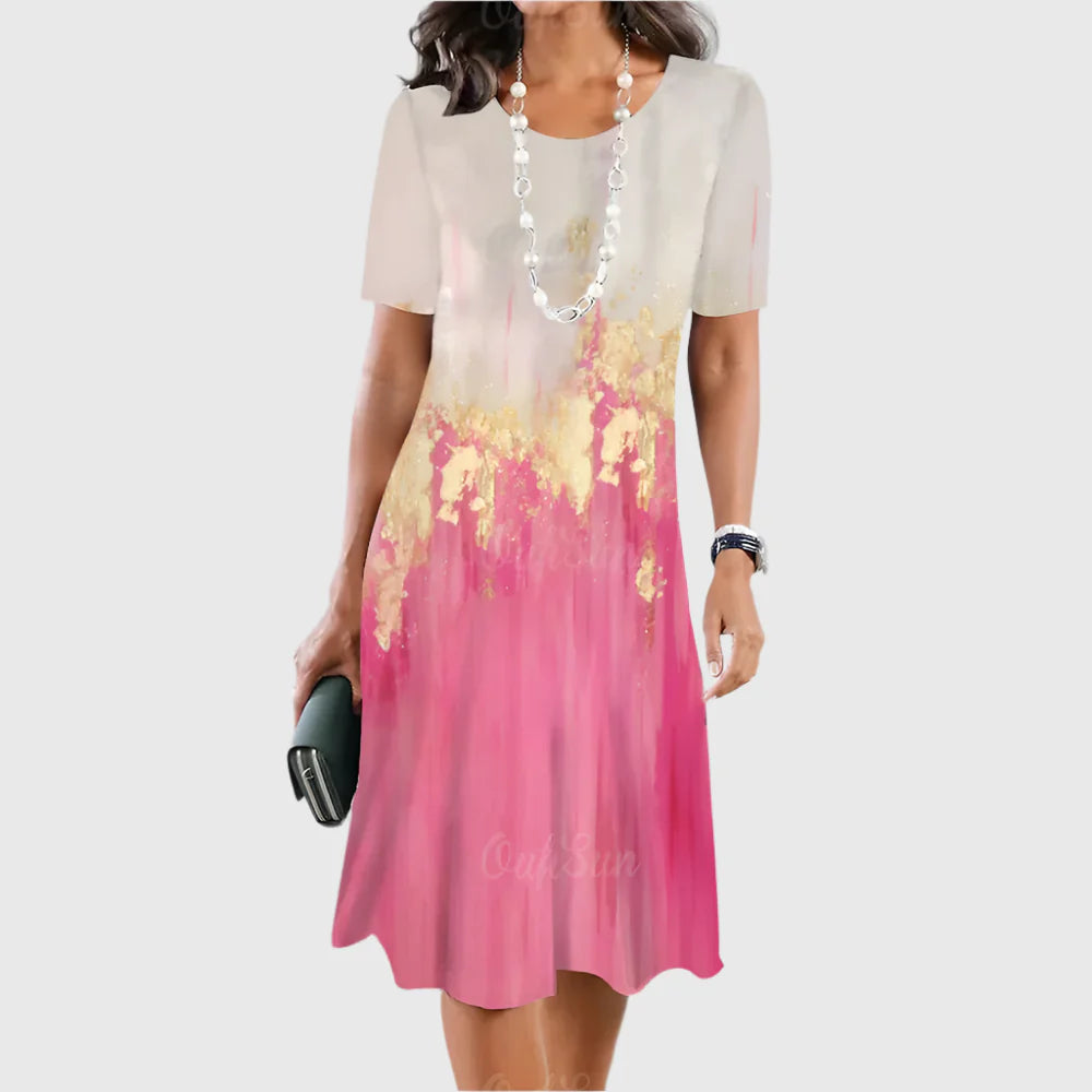 Limande - Elegant Tummy Covering Dress