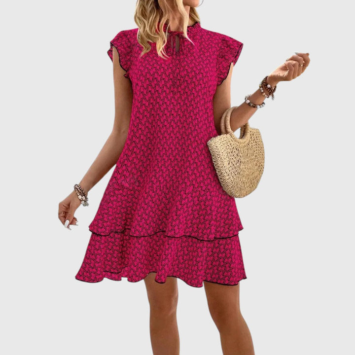 Yvonne - Elegant Floral Dress