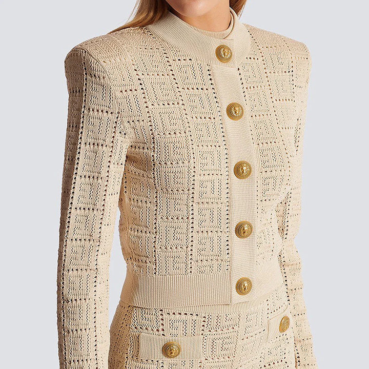 Claire | Elegant Knitted Cardigan