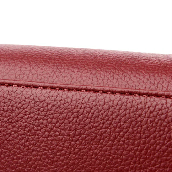 maria™ – Burgundy Handbag with Double Handles