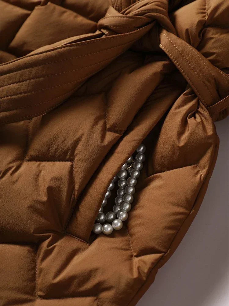 Freya™ Ultra-Warm Puffer Coat – Flattering, Lightweight & Winter-Ready