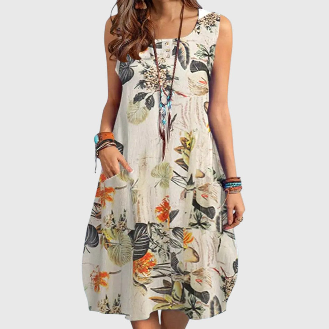 Irene - Bohemian Beach Summer Dress