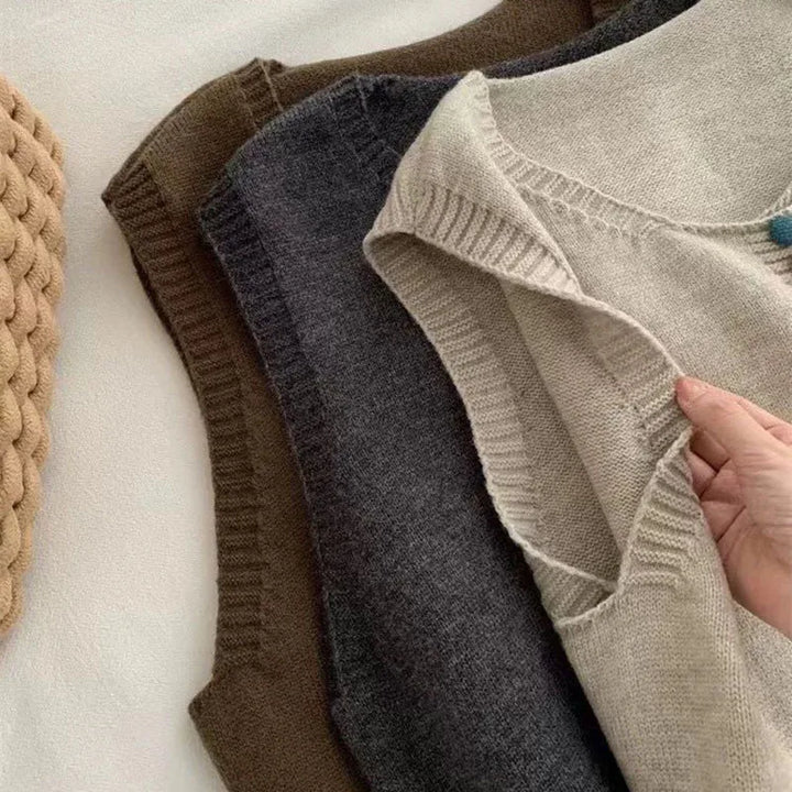 Anne - Everyday elegance knit vest