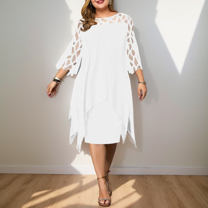 Harper™ Grace Midi Dress – Timeless Sophistication with All-Day Comfort (50% OFF!)