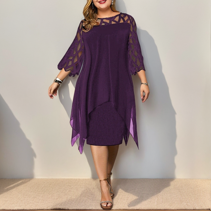 Harper™ Grace Midi Dress – Timeless Sophistication with All-Day Comfort (50% OFF!)