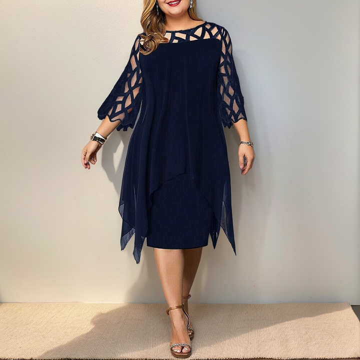 Harper™ Grace Midi Dress – Timeless Sophistication with All-Day Comfort (50% OFF!)