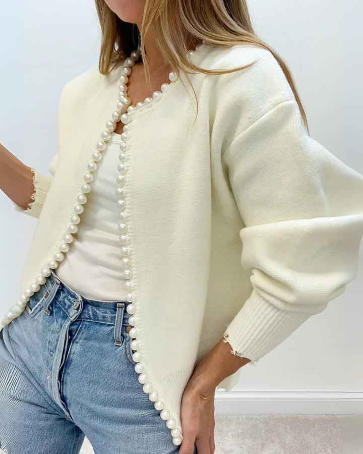 Kalina | Chic Pearl Cardigan