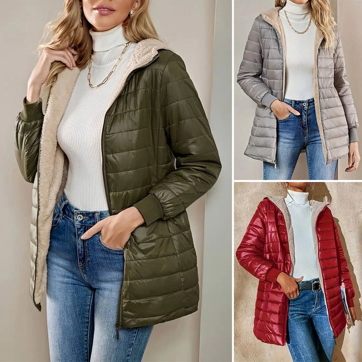 Gillian - Quilted Fleece Jacket