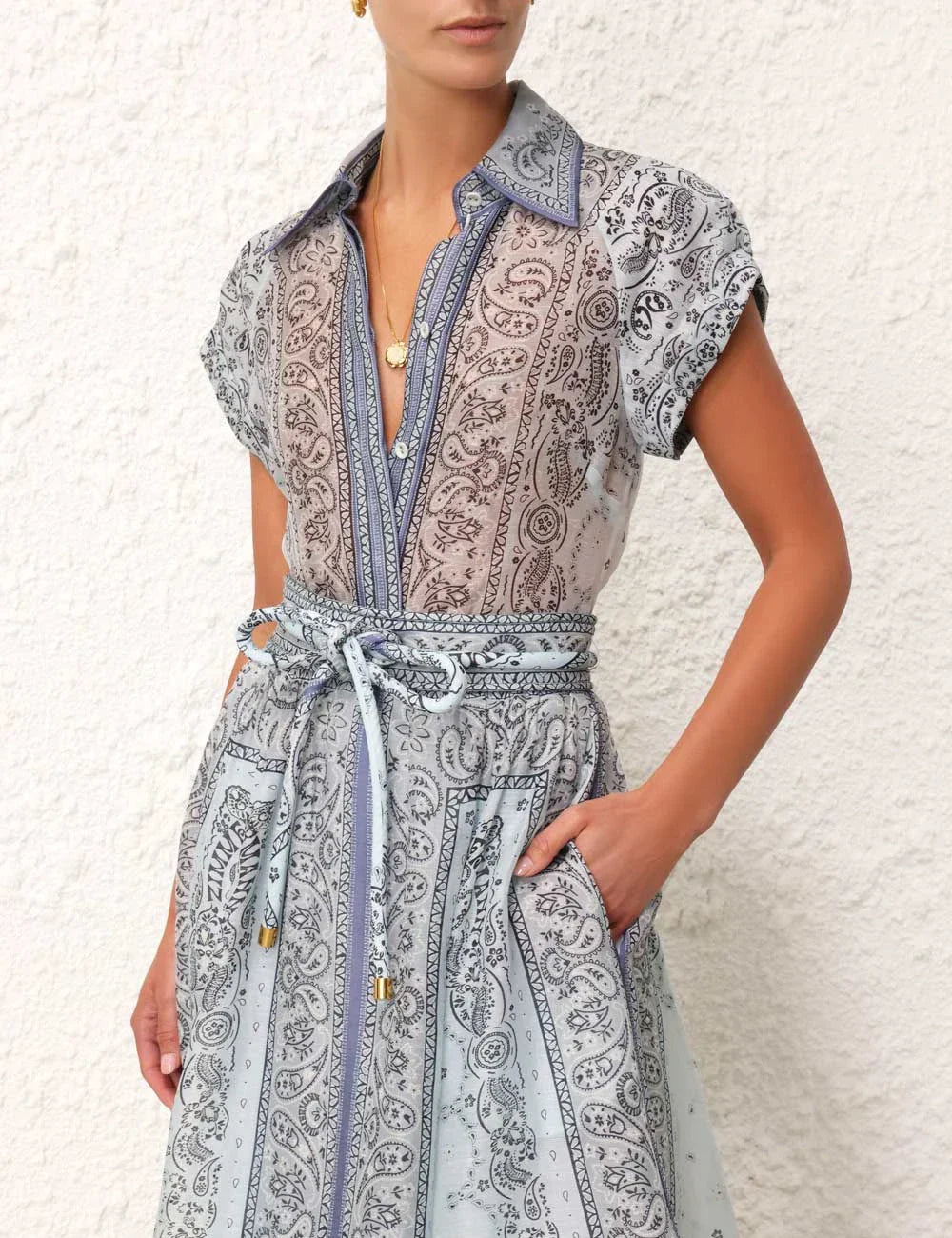 Lucia™ Two-Piece Summer Set – Blouse and Skirt for an Effortless Dress Look”