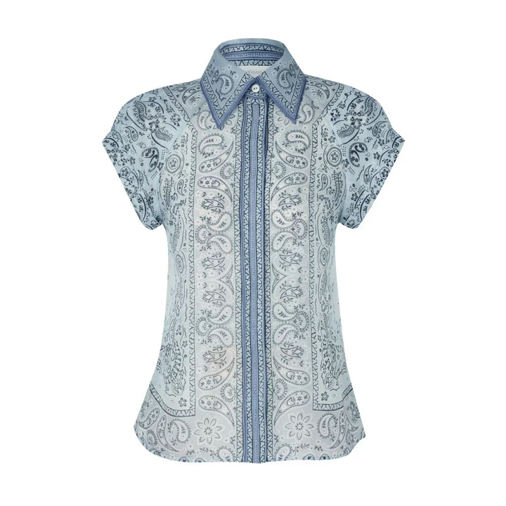 Lucia™ Two-Piece Summer Set – Blouse and Skirt for an Effortless Dress Look”