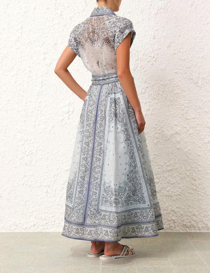 Lucia™ Two-Piece Summer Set – Blouse and Skirt for an Effortless Dress Look”