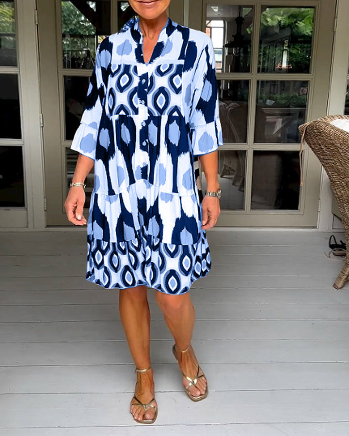 Laura™ Stylish Print Dress – Best-Seller Back for the Last Time (50% OFF!)