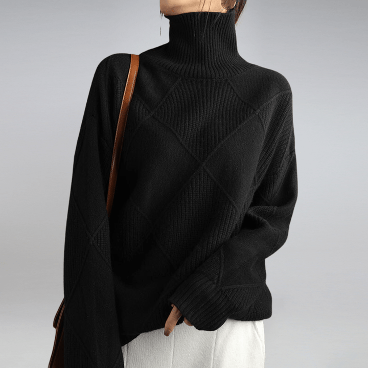 Joanne - Soft turtleneck sweater