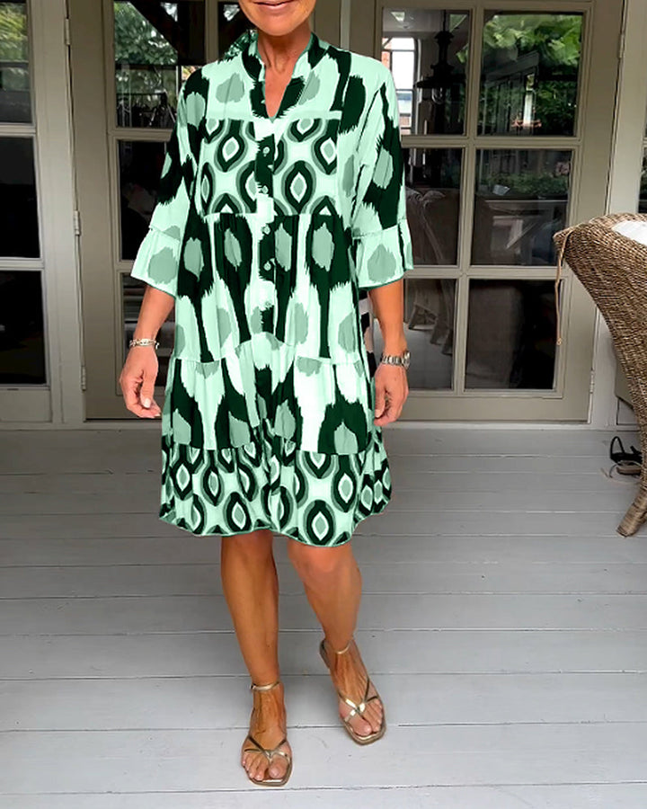 Laura™ Stylish Print Dress – Best-Seller Back for the Last Time (50% OFF!)